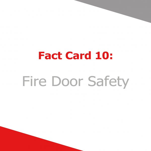Fact Card 10 - Fire Door Safety